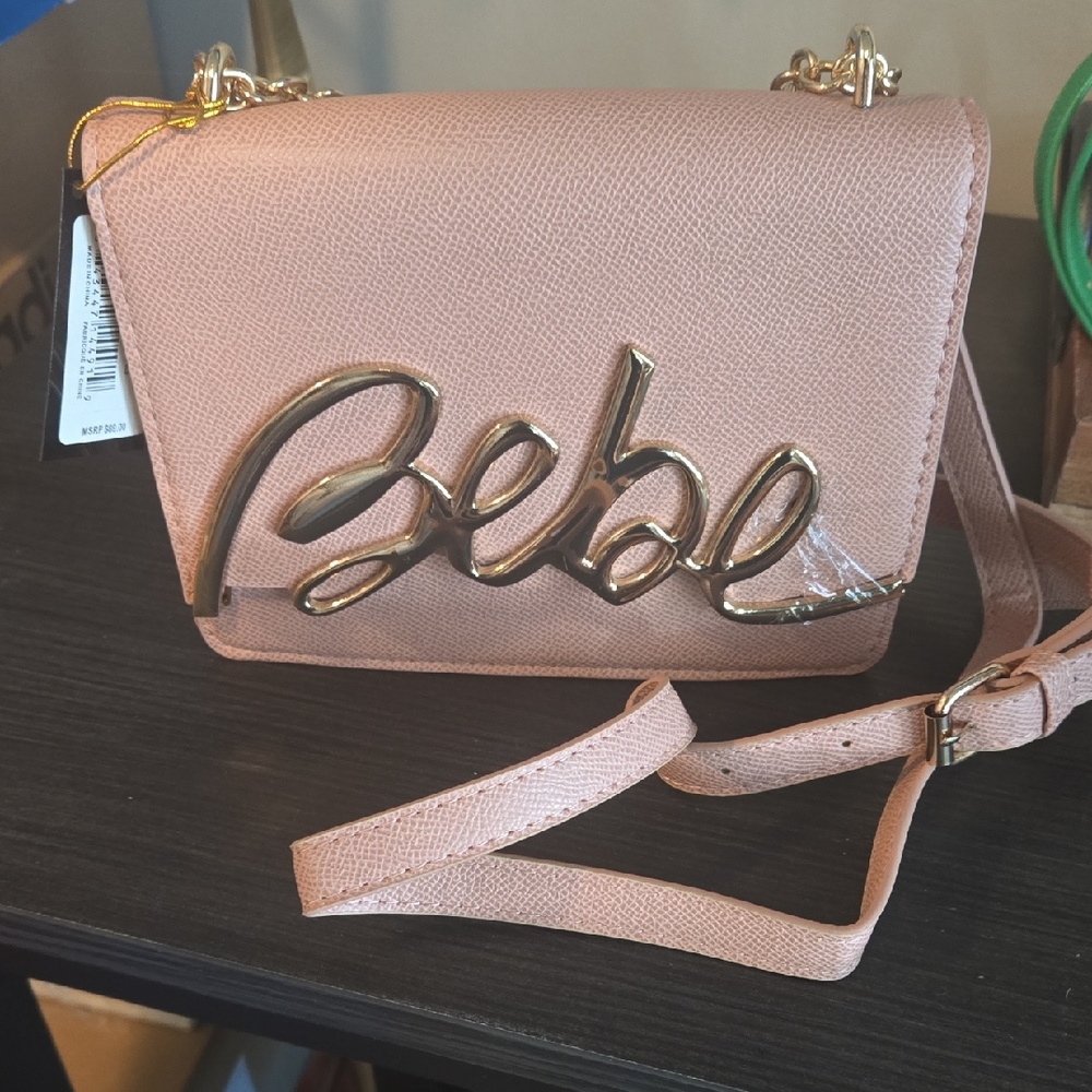 Bebe Gabriel Pink Shoulder/crossbody Bag